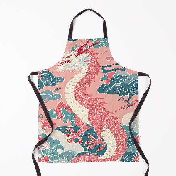Item preview, Eastern Pink Dragon Pattern designed and sold by PatronesKawai.