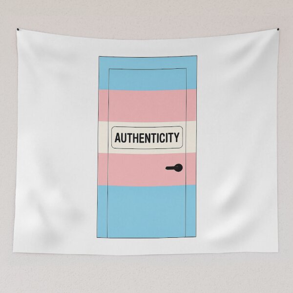 Item preview, Door to Authenticity - Transgender Pride designed and sold by Owcomm.