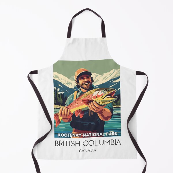 Item preview, A Pop Art Illustration of Kootenay National Park - Canada  designed and sold by StudioRedKoala.