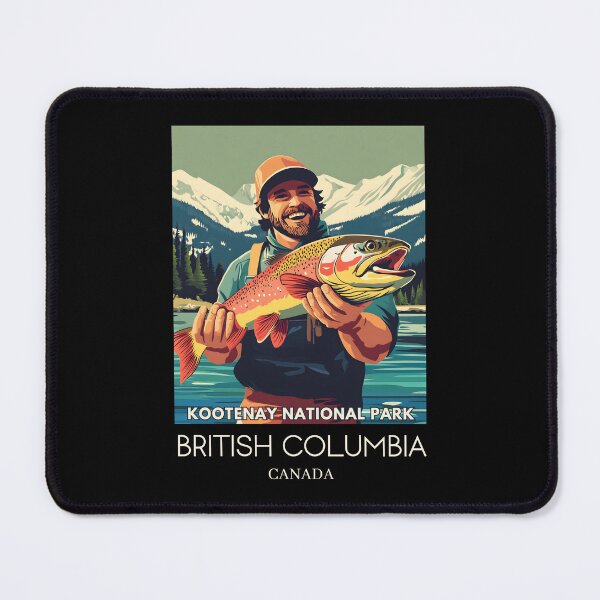 Item preview, A Pop Art Illustration of Kootenay National Park - Canada designed and sold by StudioRedKoala.