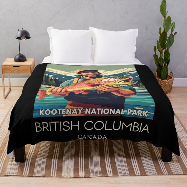 Item preview, A Pop Art Illustration of Kootenay National Park - Canada  designed and sold by StudioRedKoala.