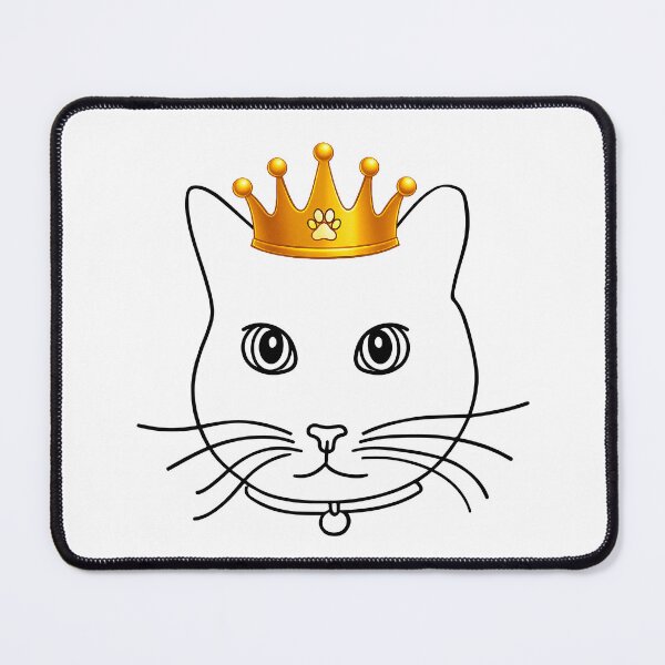 Item preview, Crowned Cat!!!!! Gold designed and sold by Kiyomizu touch.