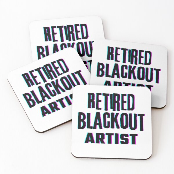 Item preview, Retired Blackout Artist – Funny Sobriety Recovery Shirt designed and sold by BYTRINOOO.