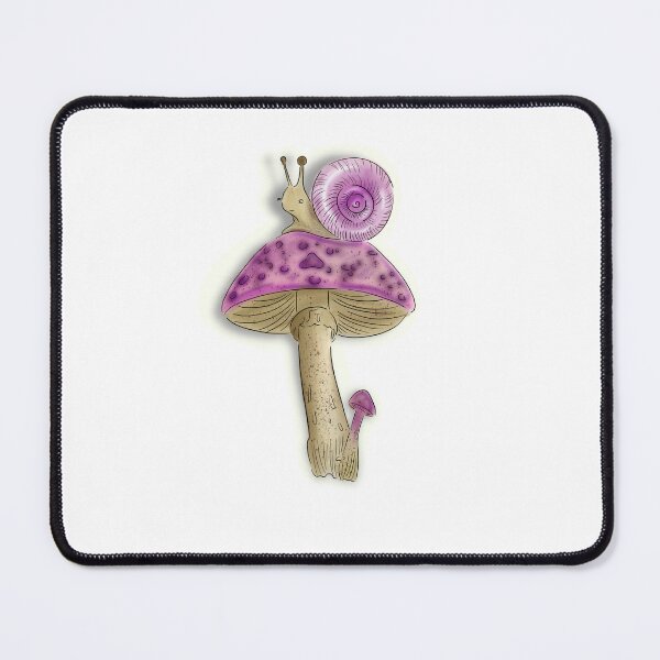 Item preview, Snail & mushrooms designed and sold by Etkennedy.