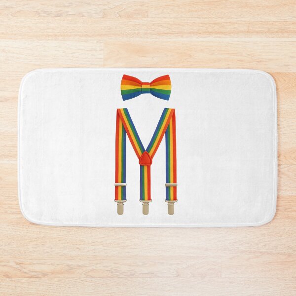 Item preview, Rainbow Pride Suspenders and Bow Tie designed and sold by Owcomm.