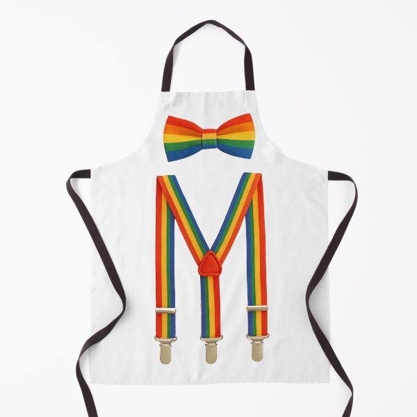 Item preview, Rainbow Pride Suspenders and Bow Tie designed and sold by Owcomm.