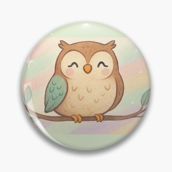 Item preview, Contented Owl 2 designed and sold by CraftyWords.