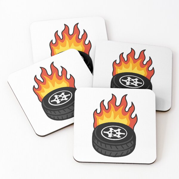 Item preview, Tire on Fire designed and sold by byebyesally.