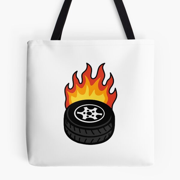 Item preview, Tire on Fire designed and sold by byebyesally.