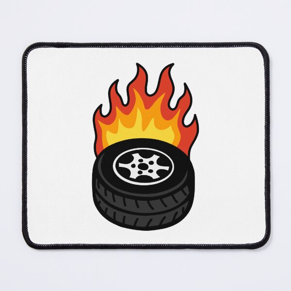 Item preview, Tire on Fire designed and sold by byebyesally.