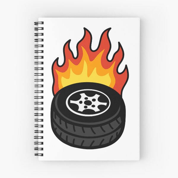 Item preview, Tire on Fire designed and sold by byebyesally.