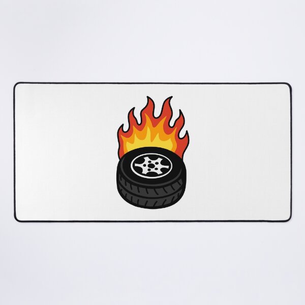 Item preview, Tire on Fire designed and sold by byebyesally.
