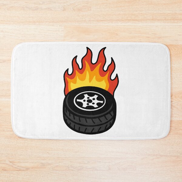 Item preview, Tire on Fire designed and sold by byebyesally.