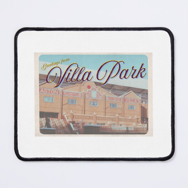Item preview, Aston Villa Vintage Postcard "Greetings from Villa Park" designed and sold by Vintage Postcards & More.