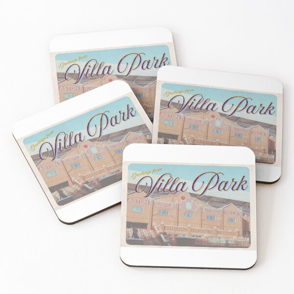 Item preview, Aston Villa Vintage Postcard "Greetings from Villa Park" designed and sold by Vintage Postcards & More.