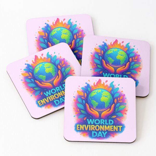 Item preview, Hands Holding Earth | World Environment Day Save Nature Art designed and sold by ExploreAura Studio.