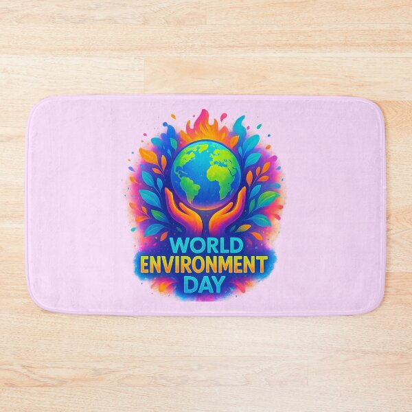 Item preview, Hands Holding Earth | World Environment Day Save Nature Art designed and sold by ExploreAura Studio.