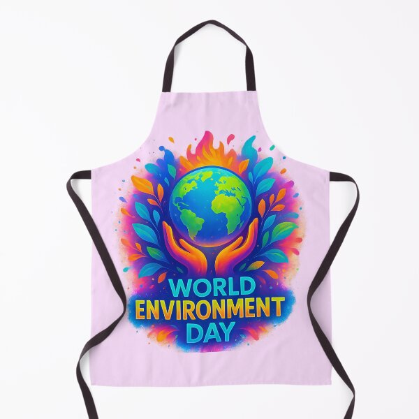 Item preview, Hands Holding Earth | World Environment Day Save Nature Art designed and sold by ExploreAura Studio.