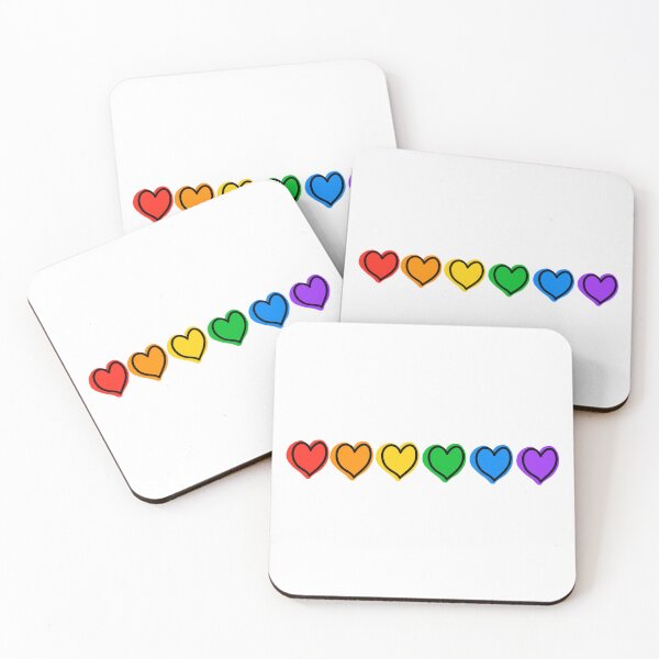 Item preview, Pride Hearts designed and sold by byebyesally.