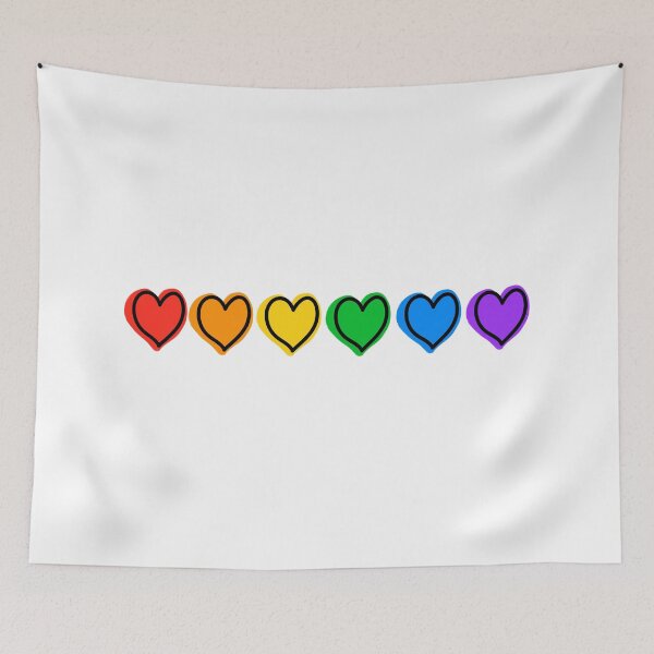 Item preview, Pride Hearts designed and sold by byebyesally.