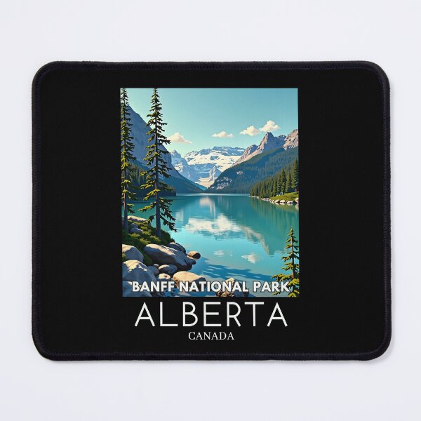 Item preview, A Pop Art Illustration of Banff National Park - Canada designed and sold by StudioRedKoala.
