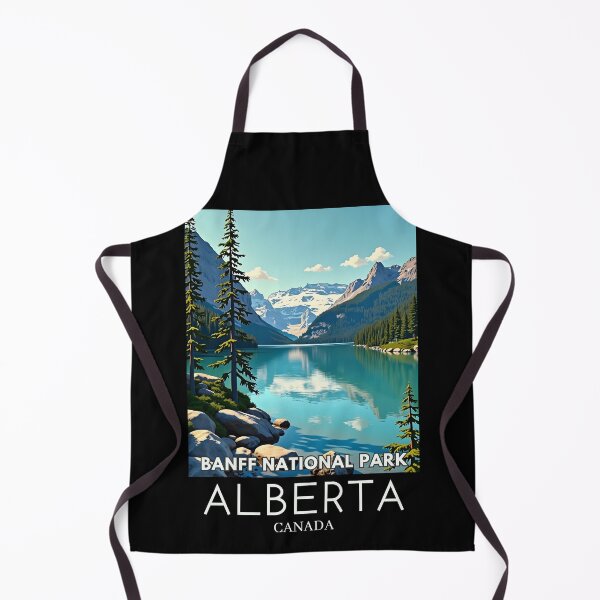 Item preview, A Pop Art Illustration of Banff National Park - Canada  designed and sold by StudioRedKoala.