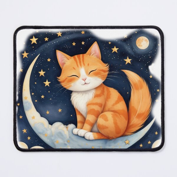Item preview, Moonlight cat designed and sold by zzsuzsa.