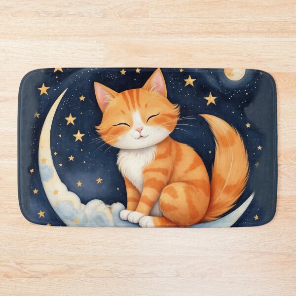 Item preview, Moonlight cat designed and sold by zzsuzsa.
