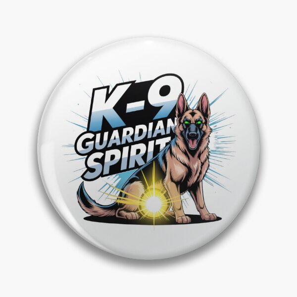 Item preview, K9 Guardian Spirit Police Dog Handler Protector | Canine Duty Honor Courage | Working Dog K-9 Unit designed and sold by Nzgiftsandmore.