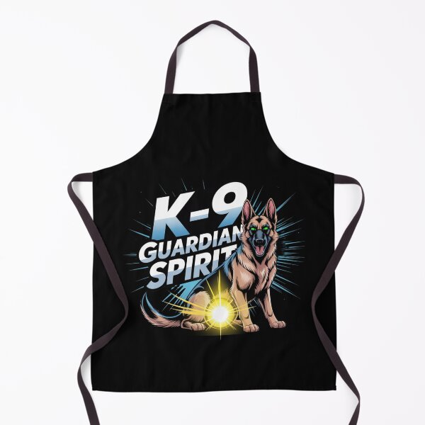 Item preview, K9 Guardian Spirit Police Dog Handler Protector | Canine Duty Honor Courage | Working Dog K-9 Unit designed and sold by Nzgiftsandmore.