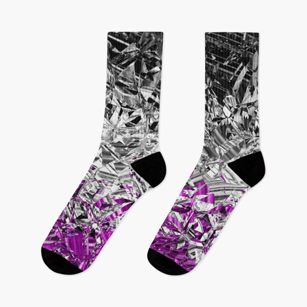 Item preview, Glitchy Groovy Grungy Trippy Abstract Digital Asexual Pride Flag designed and sold by Chaos Queery.