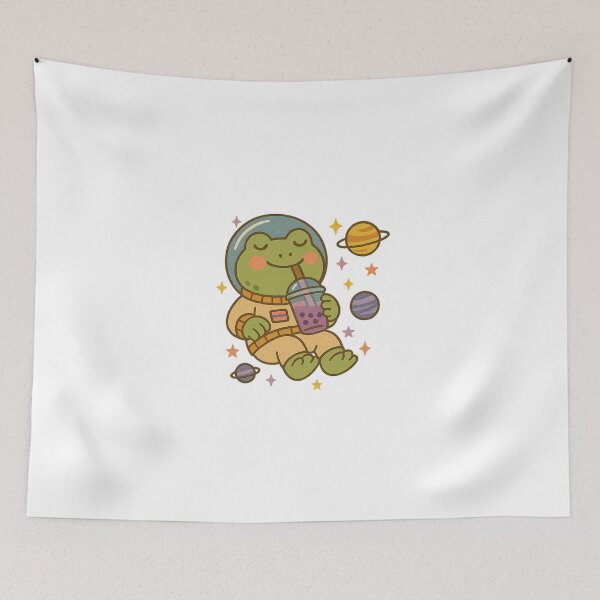 Item preview, Cozy Frog Astronaut designed and sold by FBA.