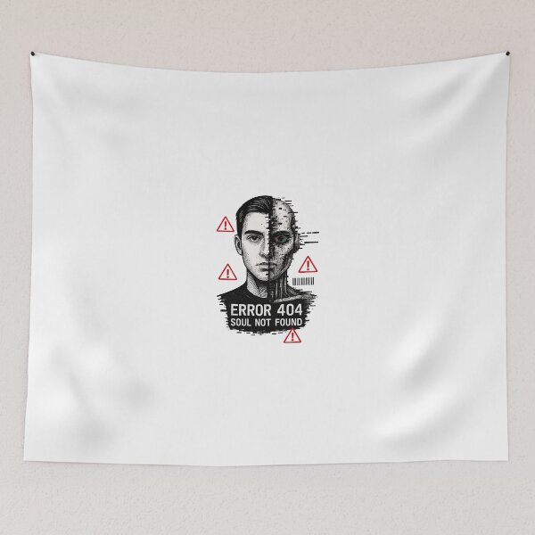 Item preview, Human Error 404 – Soul Not Found designed and sold by FBA.