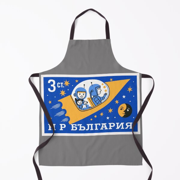 Item preview, 1959 Bulgaria Spaceship Postage Stamp designed and sold by retrographics.