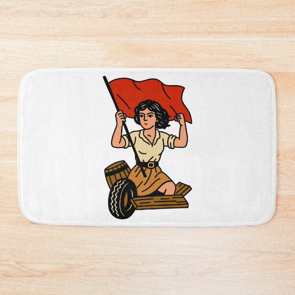 Item preview, Woman in the Barricade  designed and sold by byebyesally.