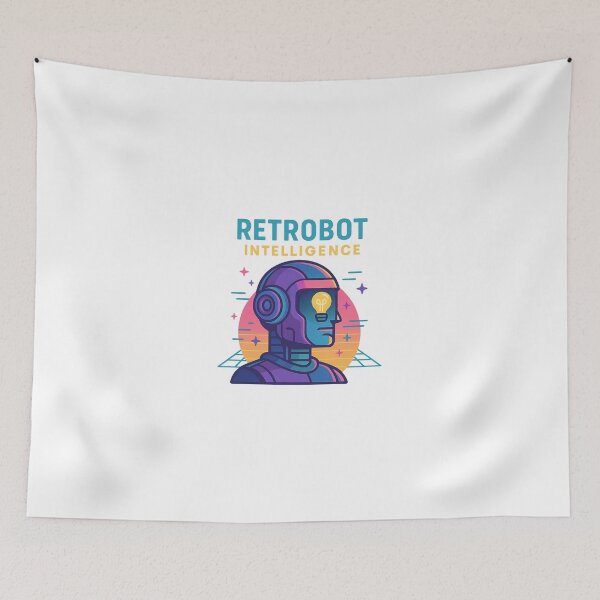 Item preview, RetroBot Intelligence designed and sold by FBA.
