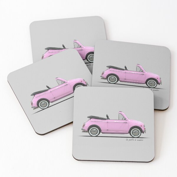Item preview, Pink Nuova 500 Italy designed and sold by LaPatteAModeler.