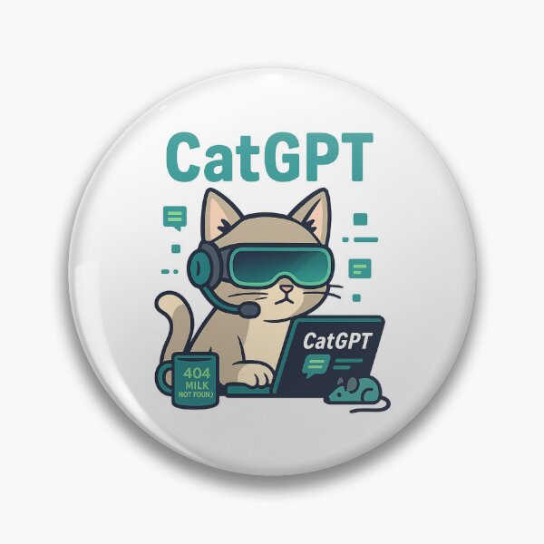 Item preview, CatGPT – The AI Assistant You Didn’t Know You Needed designed and sold by FBA.