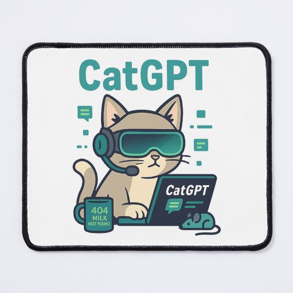 Item preview, CatGPT – The AI Assistant You Didn’t Know You Needed designed and sold by FBA.