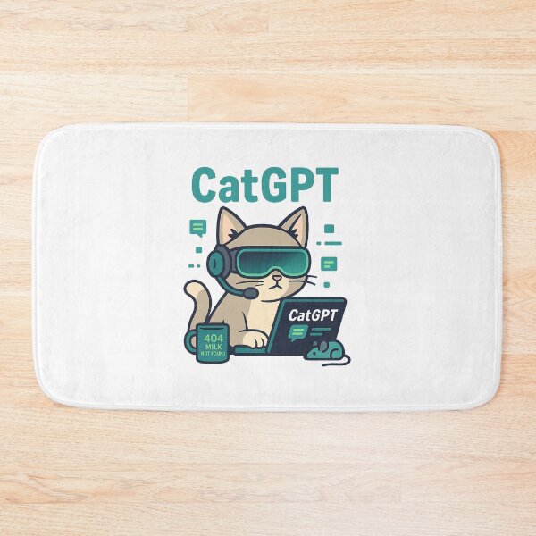 Item preview, CatGPT – The AI Assistant You Didn’t Know You Needed designed and sold by FBA.