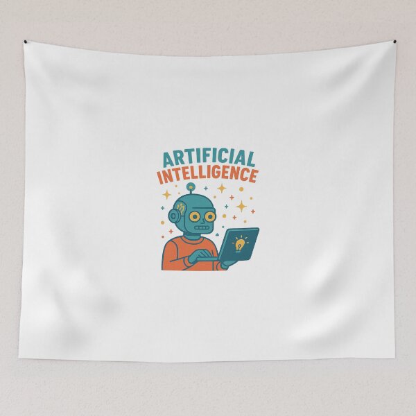 Item preview, RetroBot Intelligence designed and sold by FBA.