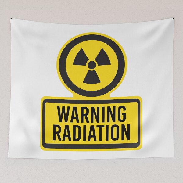 Item preview, Warning Radiation Sign designed and sold by SJB8Art.