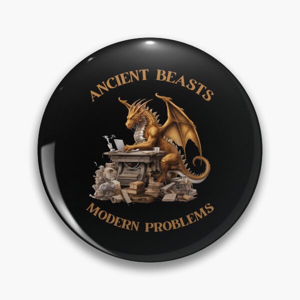 Item preview, Ancient Beasts, Modern Problems designed and sold by The Mad Muffin.