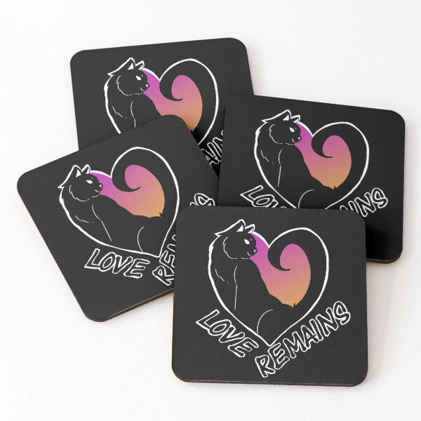 Artikelvorschau, Love Remains Memoriam - Kurzhaarkatze – Pink entworfen und verkauft von AstralRavens.