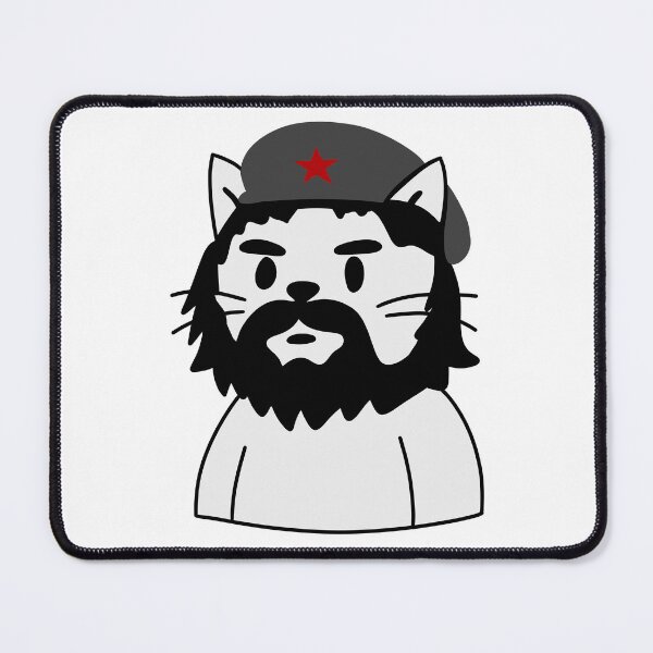 Item preview, Che Guevara as a Cat designed and sold by byebyesally.