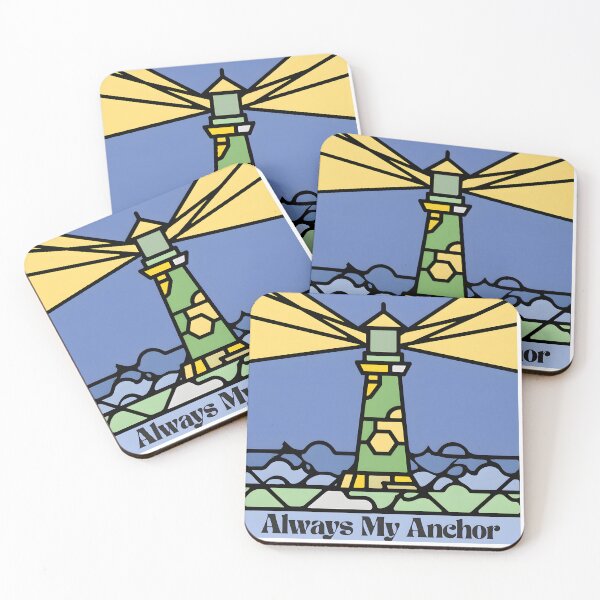 Item preview, Always My Anchor | Stained Glass Lighthouse Father’s Day Digital designed and sold by AnnDesignStudio.