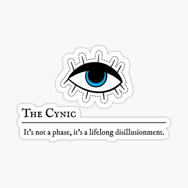 The Cynic Sticker