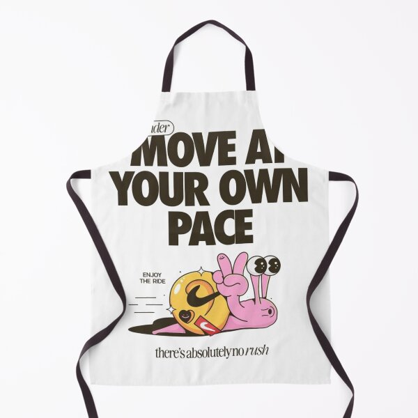 Item preview, move at your own pace designed and sold by Pretty Postcards.