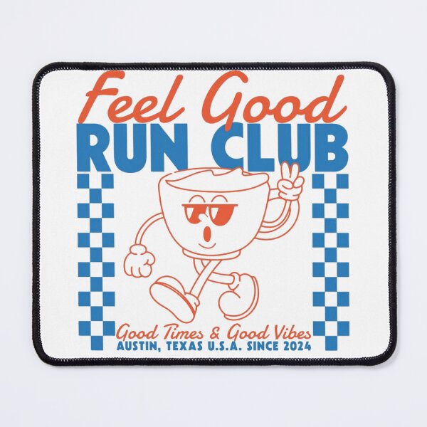 Item preview, Run club designed and sold by Pretty Postcards.