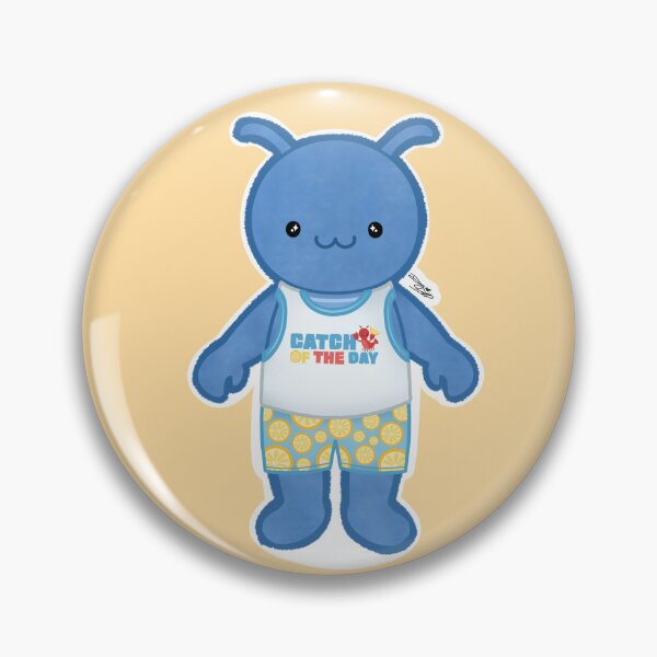 Item preview, Build a Bear Total Catch Blue Lobster (Version 3 w/ Outfit) designed and sold by digidoodles.